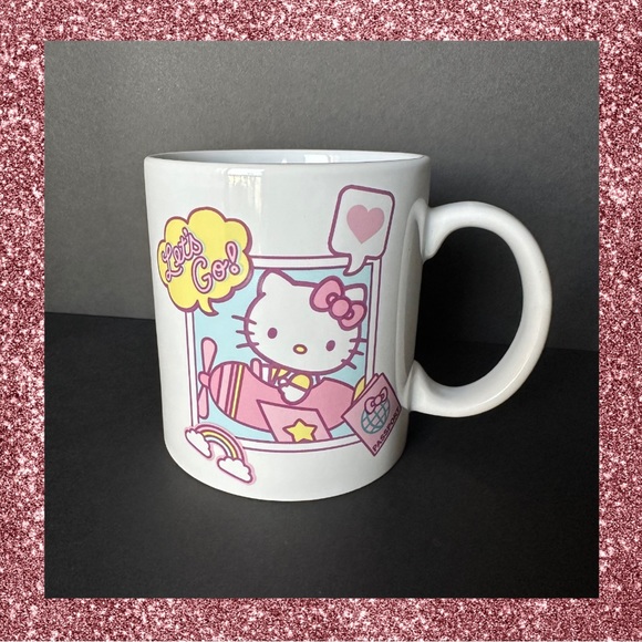 Hello Kitty let’s go pastel color mug ✈️ - Picture 1 of 4